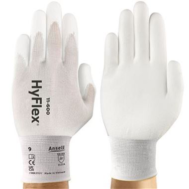 Ansell HyFlex 11-600 Light Precision Handling Glove with PU Coating - 15g