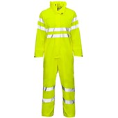 Supertouch Stormflex Yellow Hi Vis Waterproof Coverall