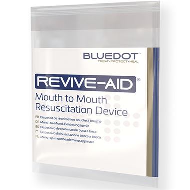 Resuscitation Face Shield with One Way Valve