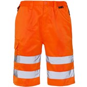 Supertouch Orange Polycotton Hi Vis Shorts