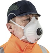JSP 532 FFP3D Valved Moulded Disposable Masks (Pack 5) BEK130-002-M00
