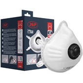 JSP 532 FFP3D Valved Moulded Disposable Masks (Pack 5) BEK130-002-M00