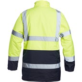 Blackrock Yellow Two Tone Padded Waterproof Hi Vis Jacket
