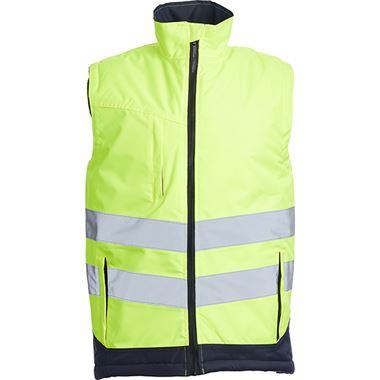 Blackrock Yellow Performance Padded Hi Vis Bodywarmer