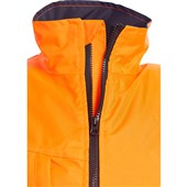 Blackrock Rail Orange Performance Padded Hi Vis Bodywarmer