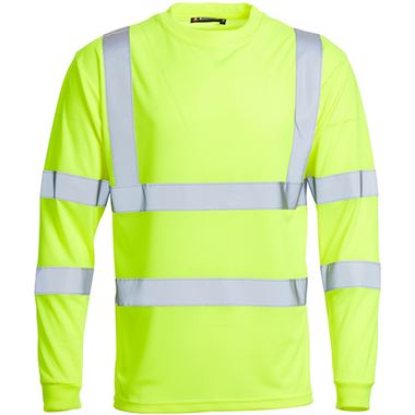 Blackrock Yellow Hi Vis Long Sleeve T-Shirt
