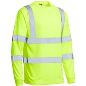 Blackrock Yellow Hi Vis Long Sleeve T-Shirt