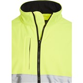 Blackrock Yellow Two Tone Hi Vis Softshell Jacket