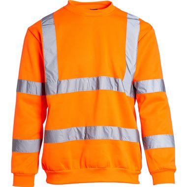 Blackrock Rail Orange Hi Vis Sweatshirt
