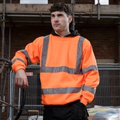 Blackrock Rail Orange Hi Vis Sweatshirt