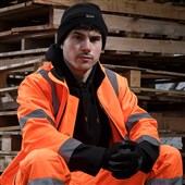 Blackrock Rail Orange Two Tone Hi Vis Softshell Jacket
