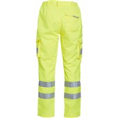 Blackrock Yellow Polycotton Hi Vis Cargo Trousers