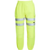 Blackrock Yellow GRS Sustainable Eco Hi Vis Jogging Bottoms
