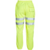 Blackrock Yellow GRS Sustainable Eco Hi Vis Jogging Bottoms