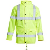 Blackrock Yellow Class 4:3 Breathable Waterproof Hi Vis Jacket