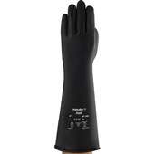 Ansell AlphaTec 87-104 Heavy Duty Rubber Chemical Resistant Gauntlet 43cm