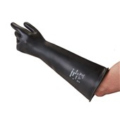 Ansell AlphaTec 87-104 Heavy Duty Rubber Chemical Resistant Gauntlet 43cm