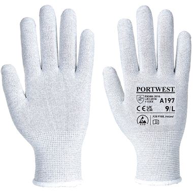 Portwest A197 Antistatic Shell Work Glove - 13g