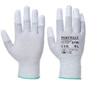 Portwest A198 Antistatic PU Fingertip Gloves - 13g
