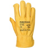 Portwest A270 Classic Leather Drivers Gloves