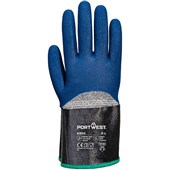 Portwest A304 Cut C Nitrile Extended Cuff Glove with Nitrile Foam Coating - 13g