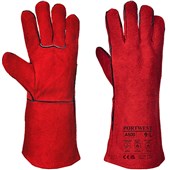 Portwest A500 Welders Gauntlet Red 