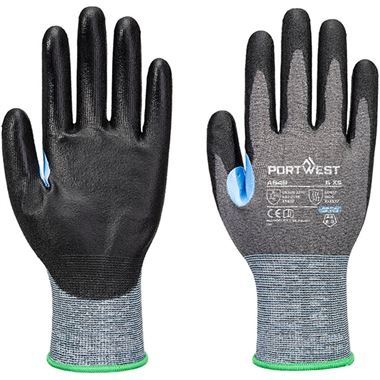 Portwest A649 CS Cut D PU Glove with Smooth PU Coating - 21g