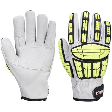 Portwest A745 Cut F Impact Pro Cut & Heat Resistant Leather Gloves
