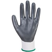 MultiSAVE Pack 12 - Portwest AB310 Nitrile Grip Gloves with Nitrile Coating 13g (12 Pairs)