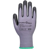 Portwest AB351 Dermiflex Plus Glove with Dotted Nitrile Coating 15g MultiSave (Pack 12)