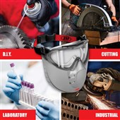 JSP Stealth 9200 Faceshield Goggle AGW010-603-000 Anti-Mist & Anti-Scratch
