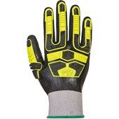 Portwest AP55 Cut D Waterproof HR Cut Impact Gloves with Nitrile Coating - 18g