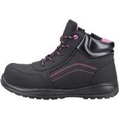 Amblers AS601 Lydia Metal Free Side Zip Lightweight Ladies Safety Boot S1P SRC