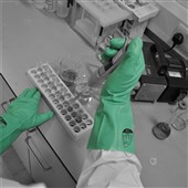 Polyco Shield GI/F11 Green Nitrile Chemical Resistant Gloves