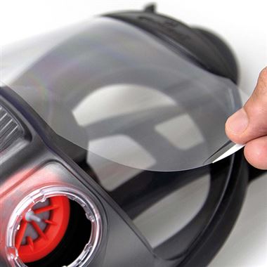JSP Force 10 Mask Peel Off Visor Protectors (Pack 10) BPS050-000-000