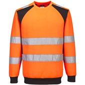 Portwest CD805 WX2 Orange Eco Friendly Hi Vis Sweatshirt