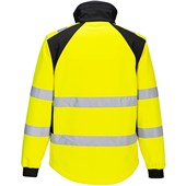 Portwest CD875 WX2 Yellow Eco Friendly Hi Vis Softshell Jacket (2L)