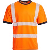 Blackrock Rail Orange GRS Sustainable Eco Hi Vis T-Shirt