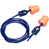 Portwest EP12 Easy Fit PU Foam Corded Ear Plugs (200 Pairs) - SNR 37dB