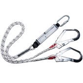 Portwest FP65 Construction Kit - 2 Point Comfort Harness + 1.5m Restraint Lanyard + Double 1.8m Lanyard with Shock Absorber