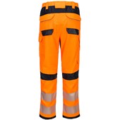 Portwest Modaflame PW3 FR414 Rail Orange Inherent Flame Retardant Anti Static Arc Flash Multi-Norm Hi Vis Trousers