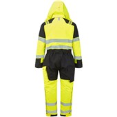 Portwest FR516 PW3 Modaflame Rain+ Multi-Norm Yellow Flame Resistant Anti Static Arc Hi Vis Winter Coverall