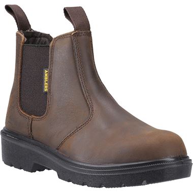 Amblers FS128 Pull On Safety Dealer Boot SBP SRC