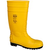 Portwest FW95 PVC/Nitrile Total Safety Wellington S5 FO SR - Yellow