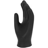 Polyco Bodyguards GL100 Finite Black Heavy Duty Diamond Grip Nitrile Disposable Gloves AQL1.5 (Box 100)