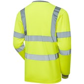 Supertouch Yellow Hi Vis Long Sleeve T-Shirt