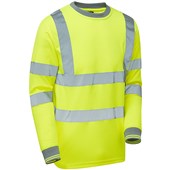 Supertouch Yellow Hi Vis Long Sleeve T-Shirt