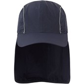 Portwest HA22 Breathable Sun Shield Cap with Neck Shade