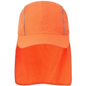 Portwest HA22 Breathable Sun Shield Cap with Neck Shade