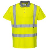 Portwest S477 Yellow Hi Vis Polo Shirt